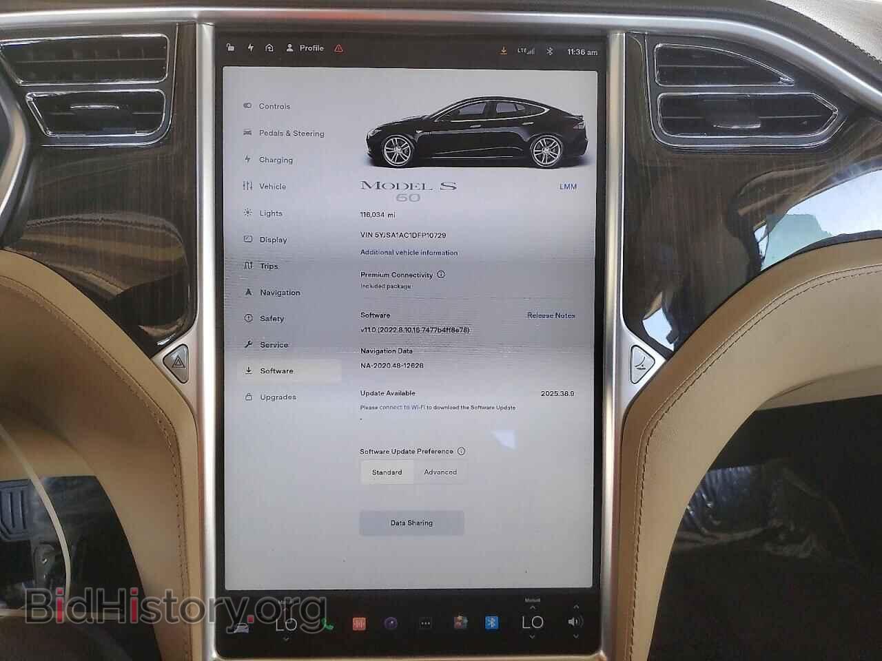 2013 TESLA MODEL S - VIN: 5YJSA1AC1DFP10729 - Photo 9