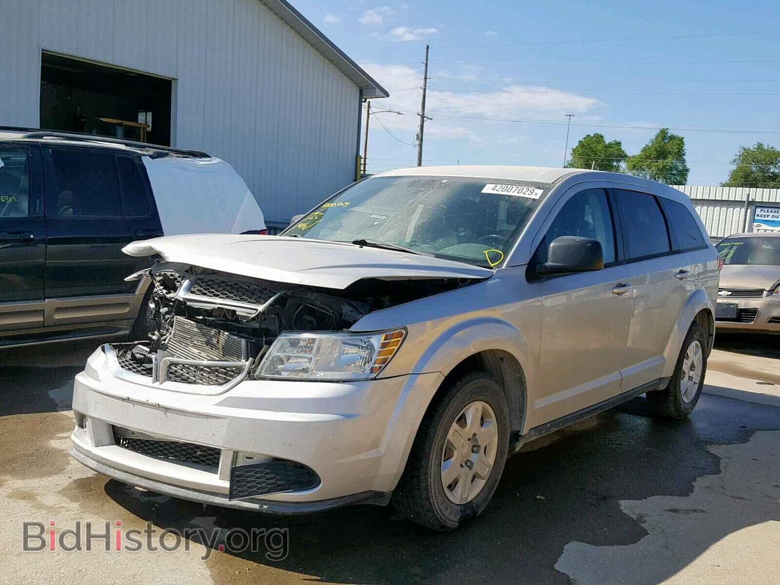 2012 DODGE JOURNEY SE - VIN: 3C4PDCAB9CT154248 - Фото 2