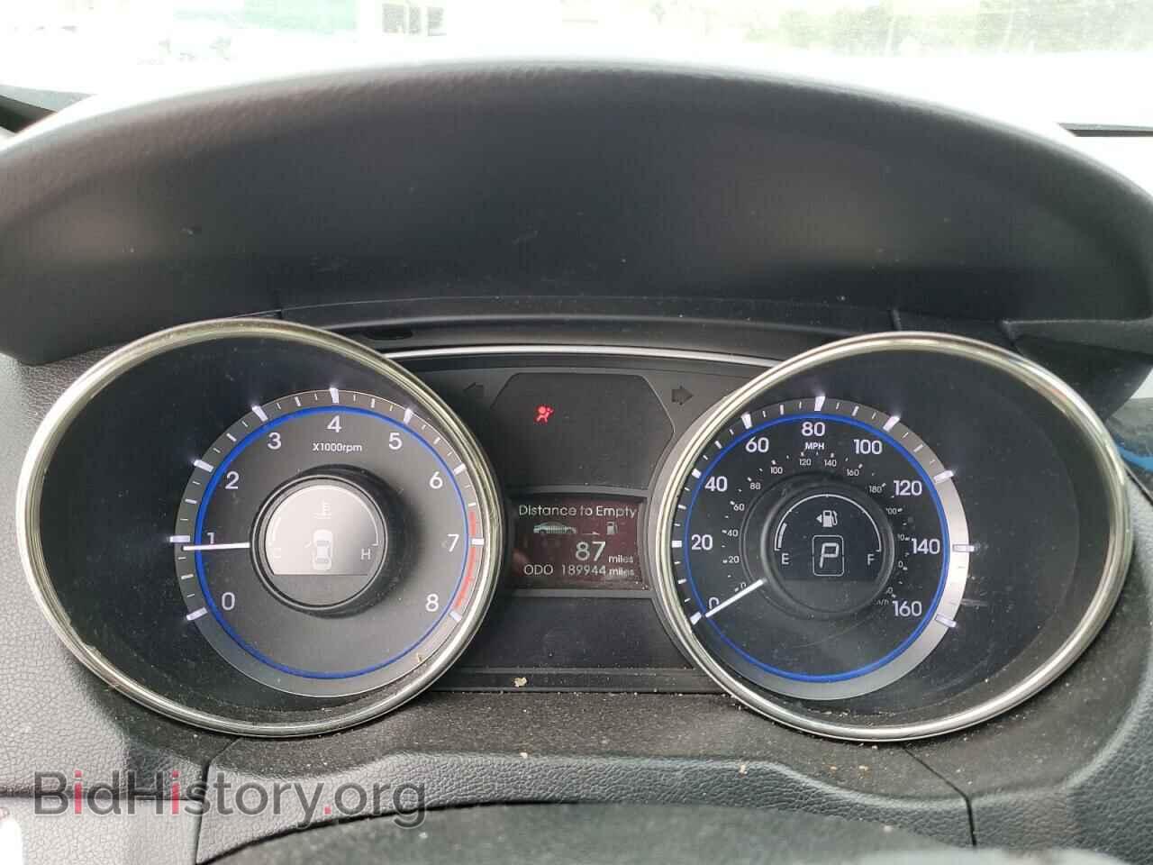 2013 HYUNDAI SONATA - VIN: 5NPEC4AC0DH544858 - Фото 9