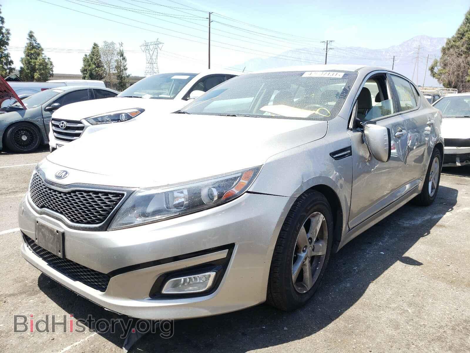 2015 KIA OPTIMA - VIN: KNAGM4A71F5560138 - Фото 2