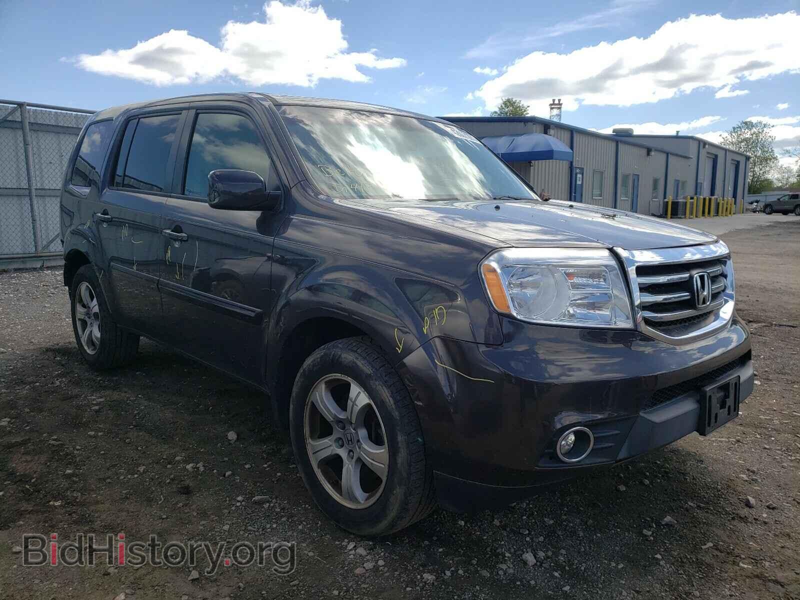 Фотография 5FNYF4H59DB072475 - HONDA PILOT 2013