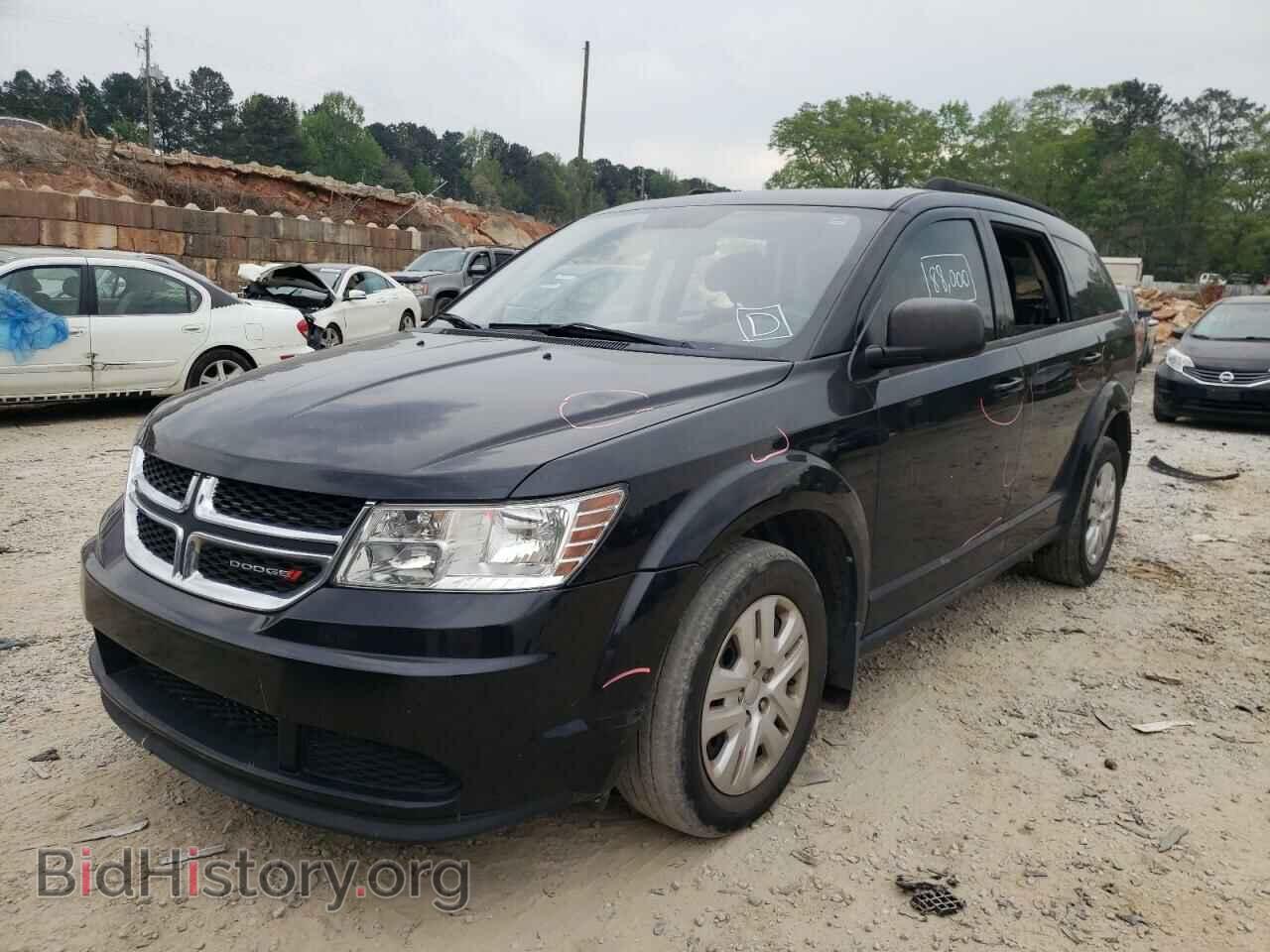 2016 DODGE JOURNEY - VIN: 3C4PDCAB5GT186104 - Фото 2