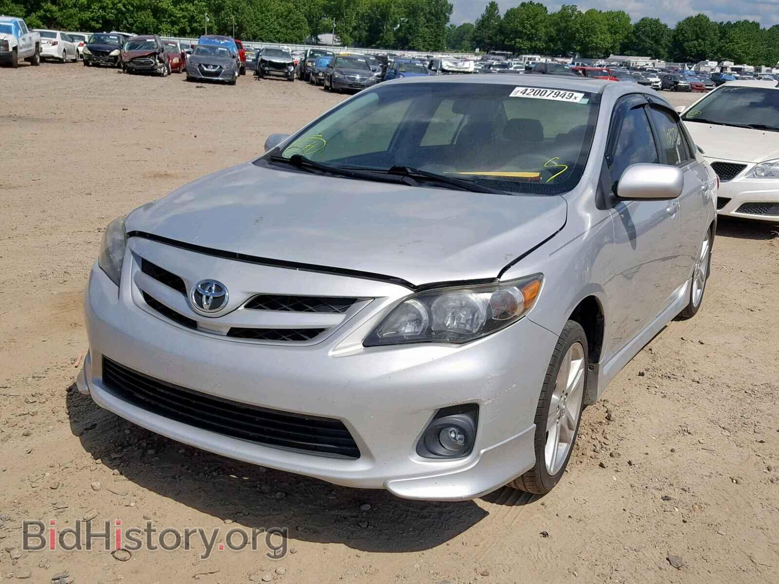 2013 TOYOTA COROLLA BA - VIN: 5YFBU4EE4DP116077 - Фото 2