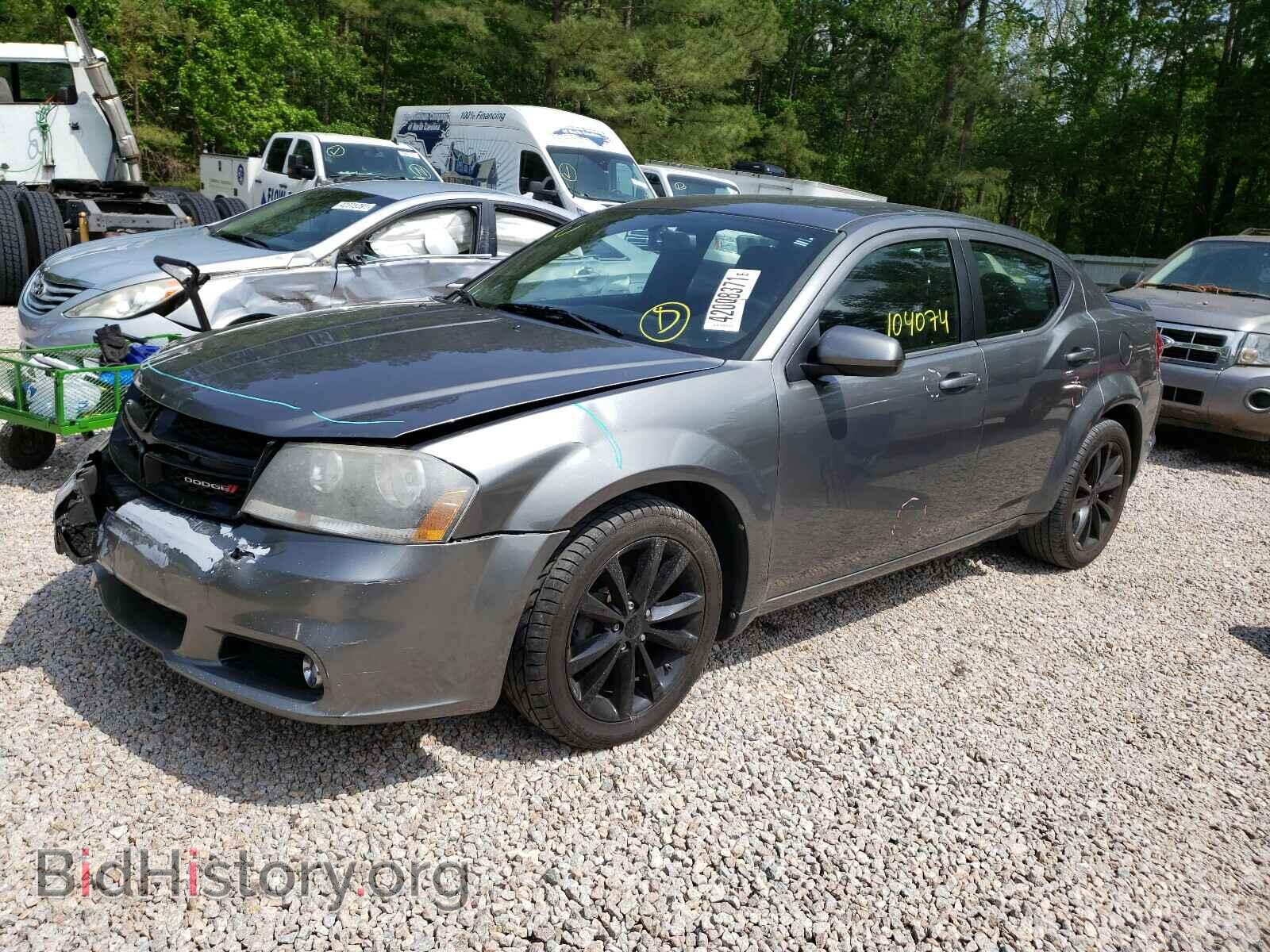 2013 DODGE AVENGER - VIN: 1C3CDZCB4DN665970 - Фото 2