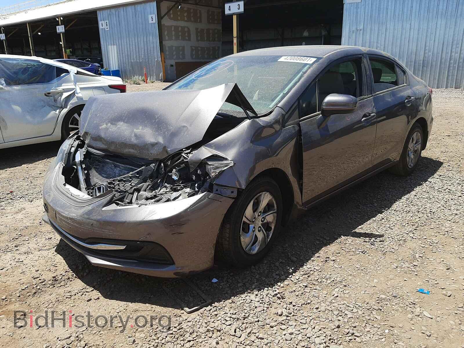 2015 HONDA CIVIC - VIN: 19XFB2F57FE096762 - Фото 2