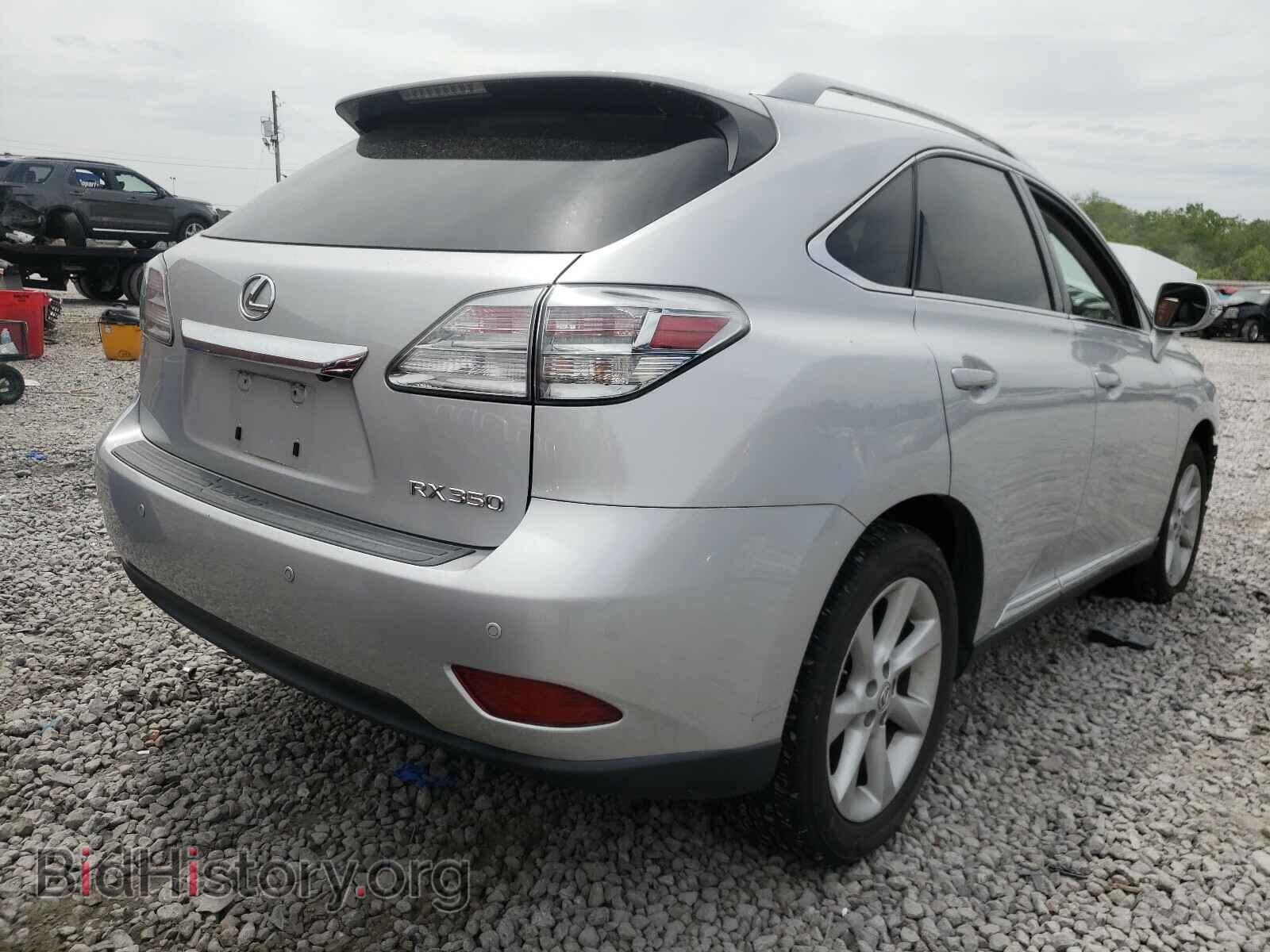 2012 LEXUS RX350 - VIN: 2T2ZK1BA9CC074200 - Фото 4