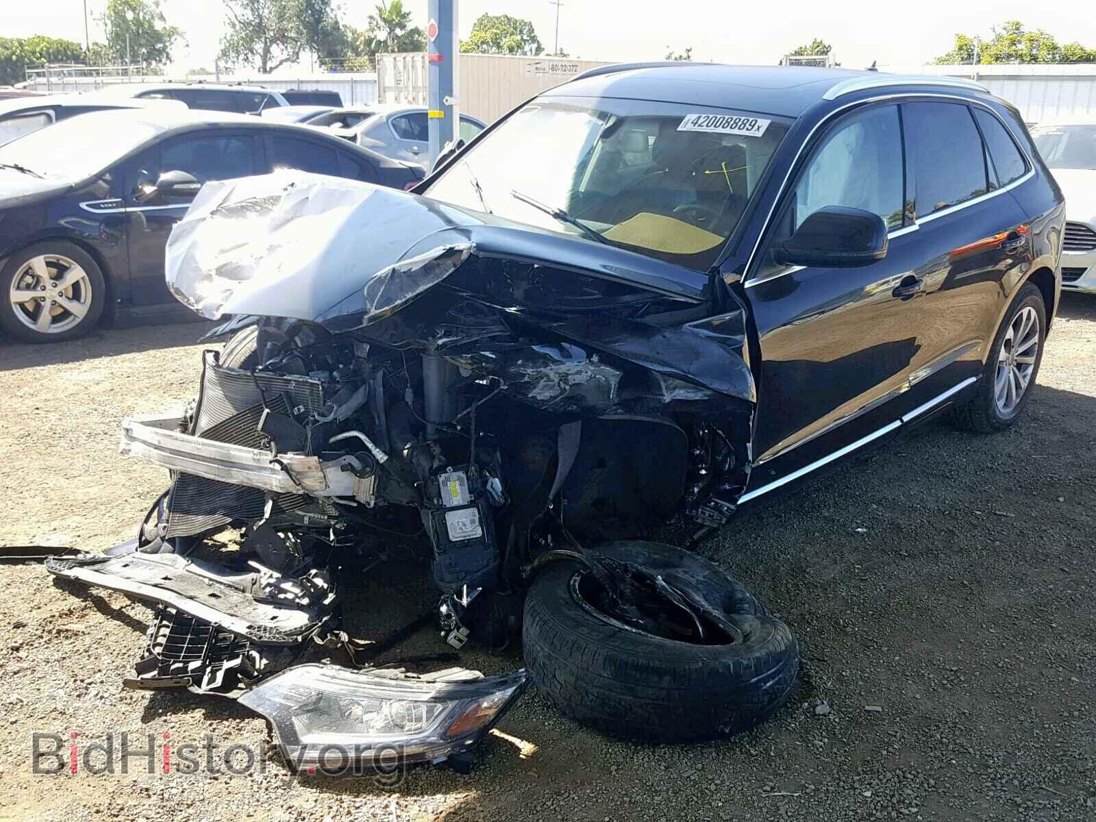 2014 AUDI Q5 - VIN: WA1CFAFP8EA066572 - Фото 2