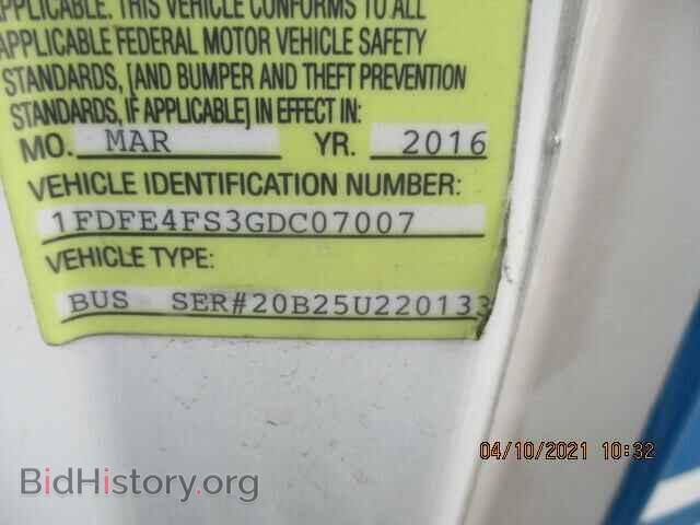 2016 FORD ECONOLINE - VIN: 1FDFE4FS3GDC07007 - Фото 9