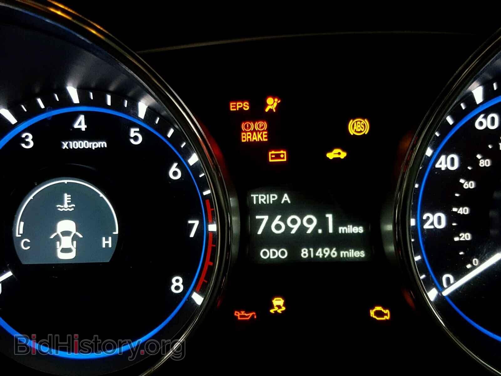 2012 HYUNDAI SONATA - VIN: 5NPEC4AC5CH379114 - Фото 2