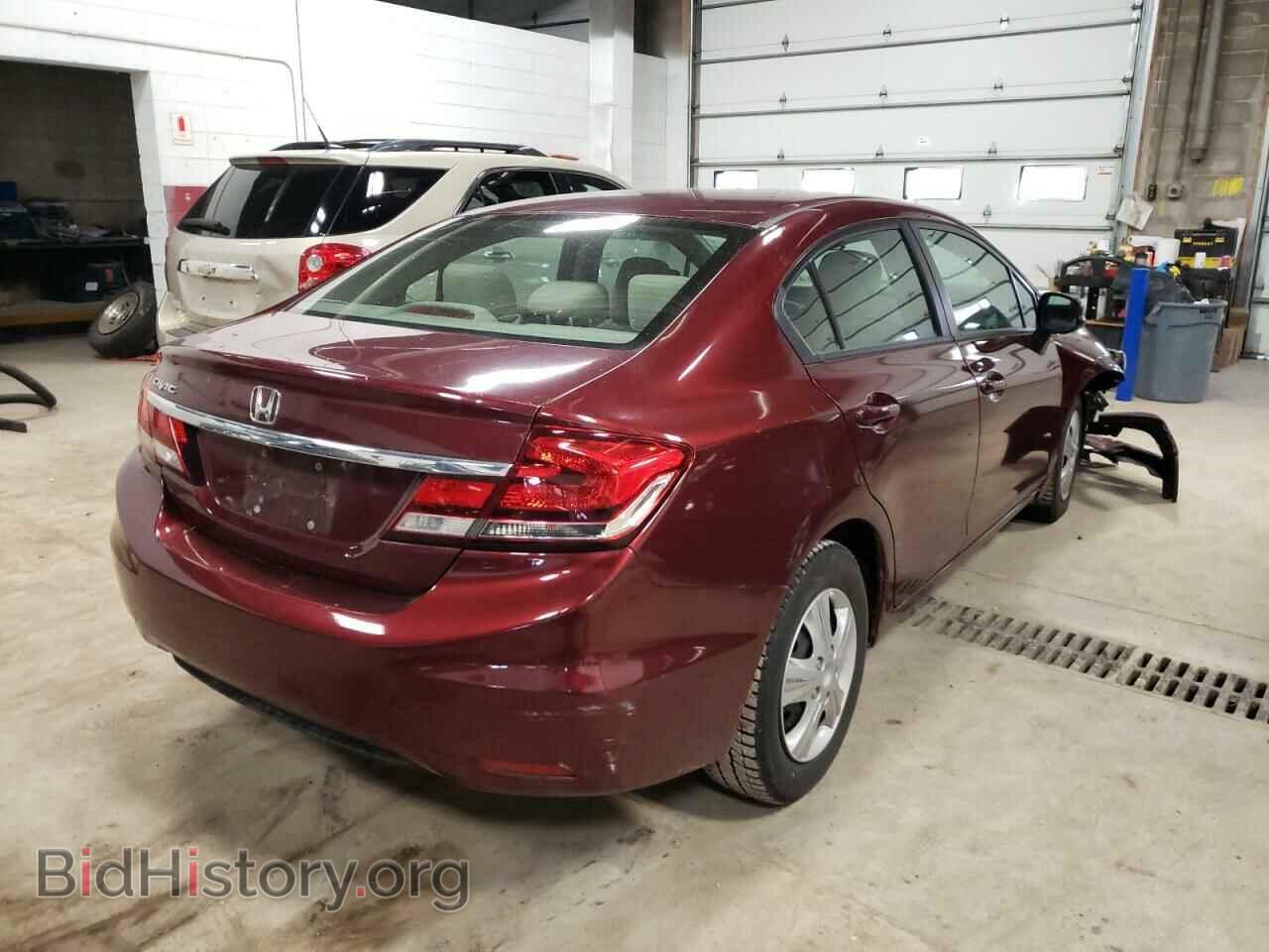 2013 HONDA CIVIC - VIN: 2HGFB2F55DH560053 - Фото 4