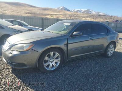 2012 Chrysler 200 Touring, серый — VIN 1C3CCBBG3CN226037, Copart