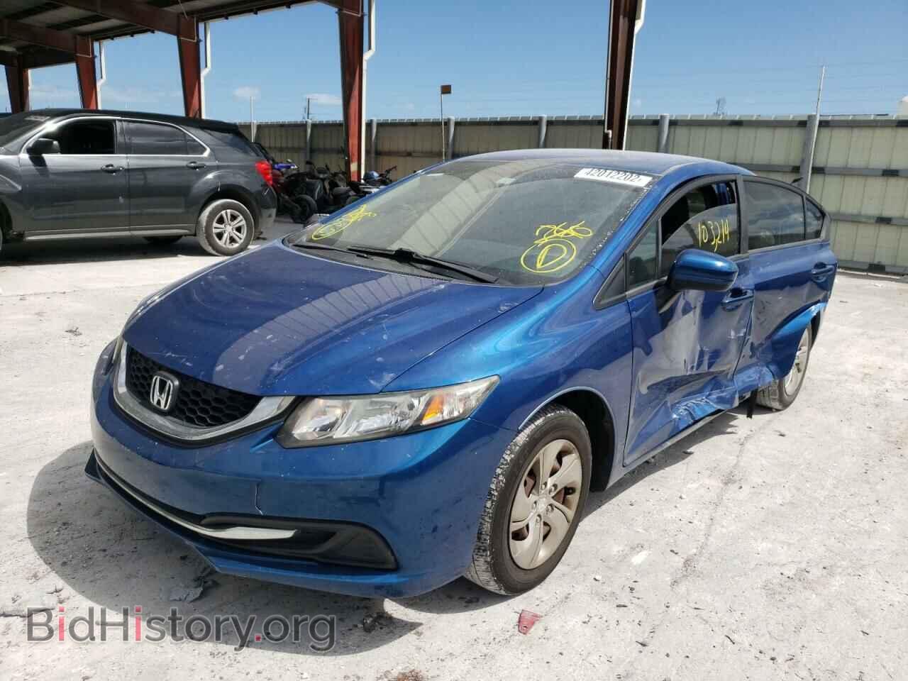 2015 HONDA CIVIC - VIN: 19XFB2F54FE009142 - Фото 2