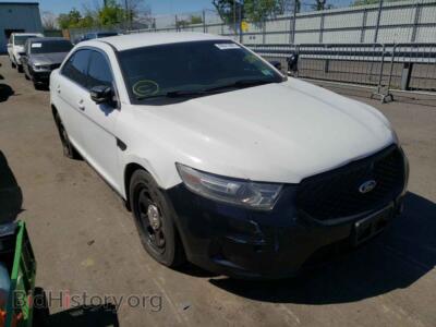 2013 Ford TAURUS Taurus POL, white — VIN 1FAHP2MK7DG227288, Copart