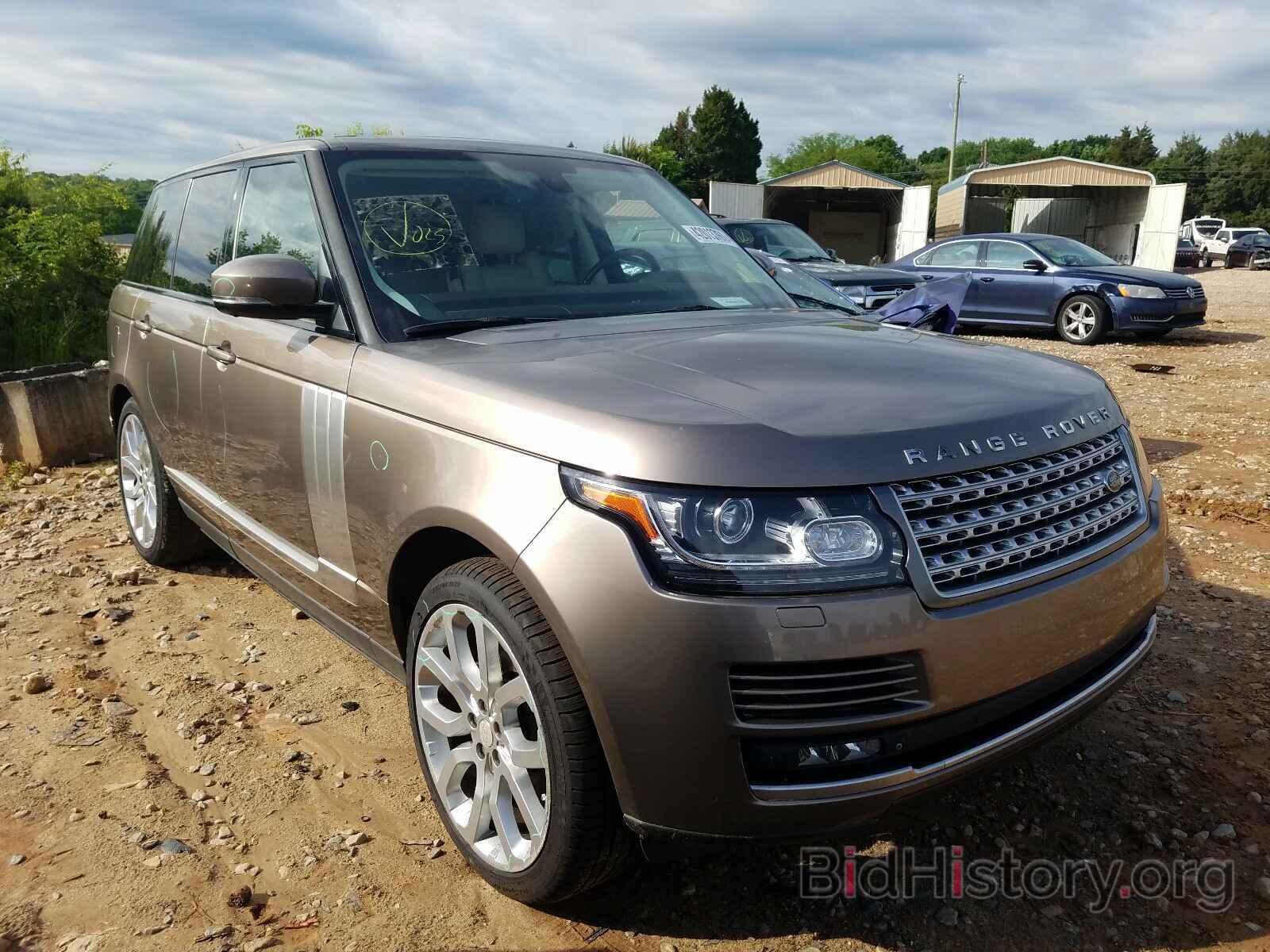 Фотография SALGS2VFXFA211607 - LAND ROVER RANGEROVER 2015