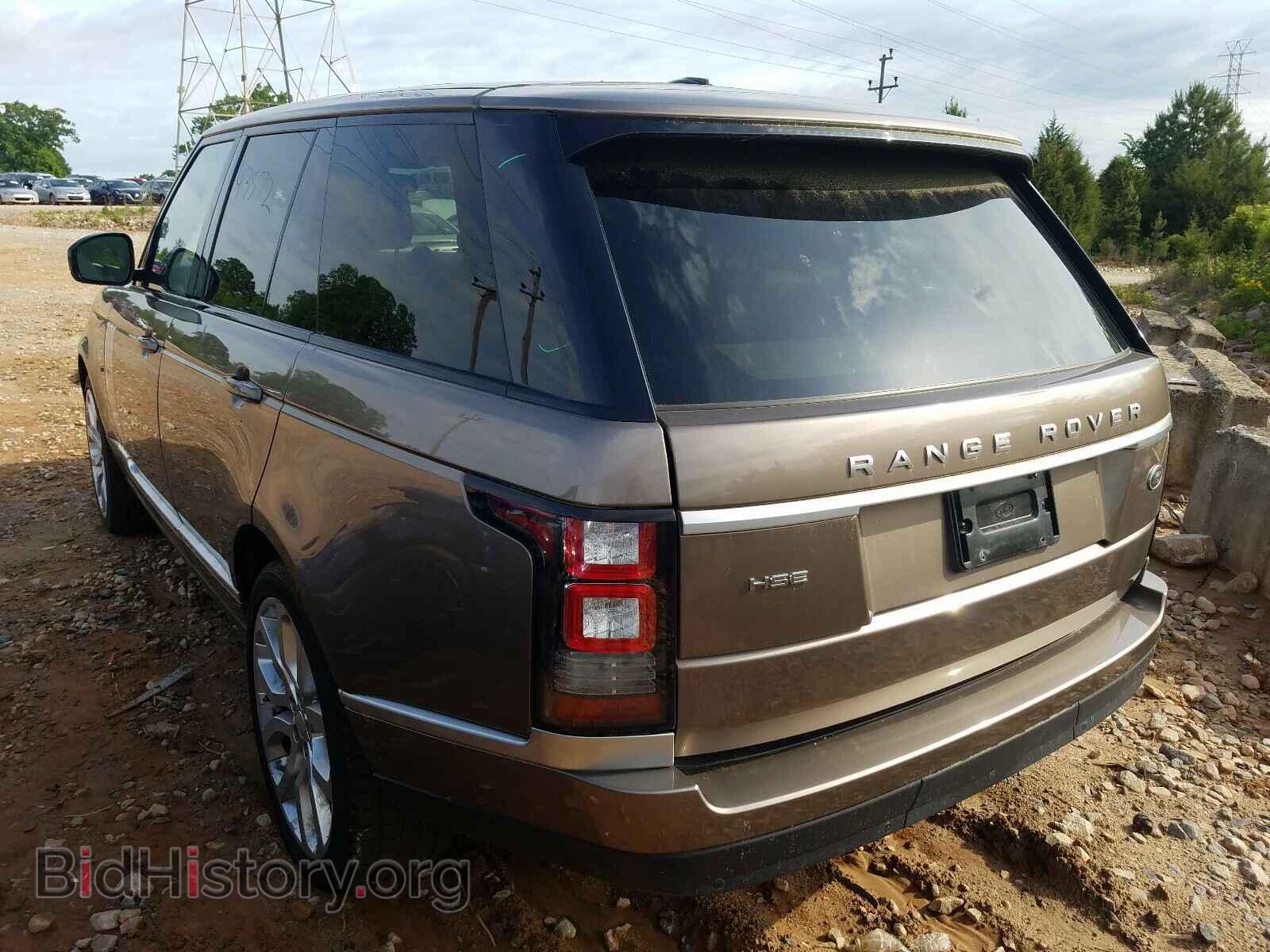 2015 LAND ROVER RANGEROVER - VIN: SALGS2VFXFA211607 - Фото 3