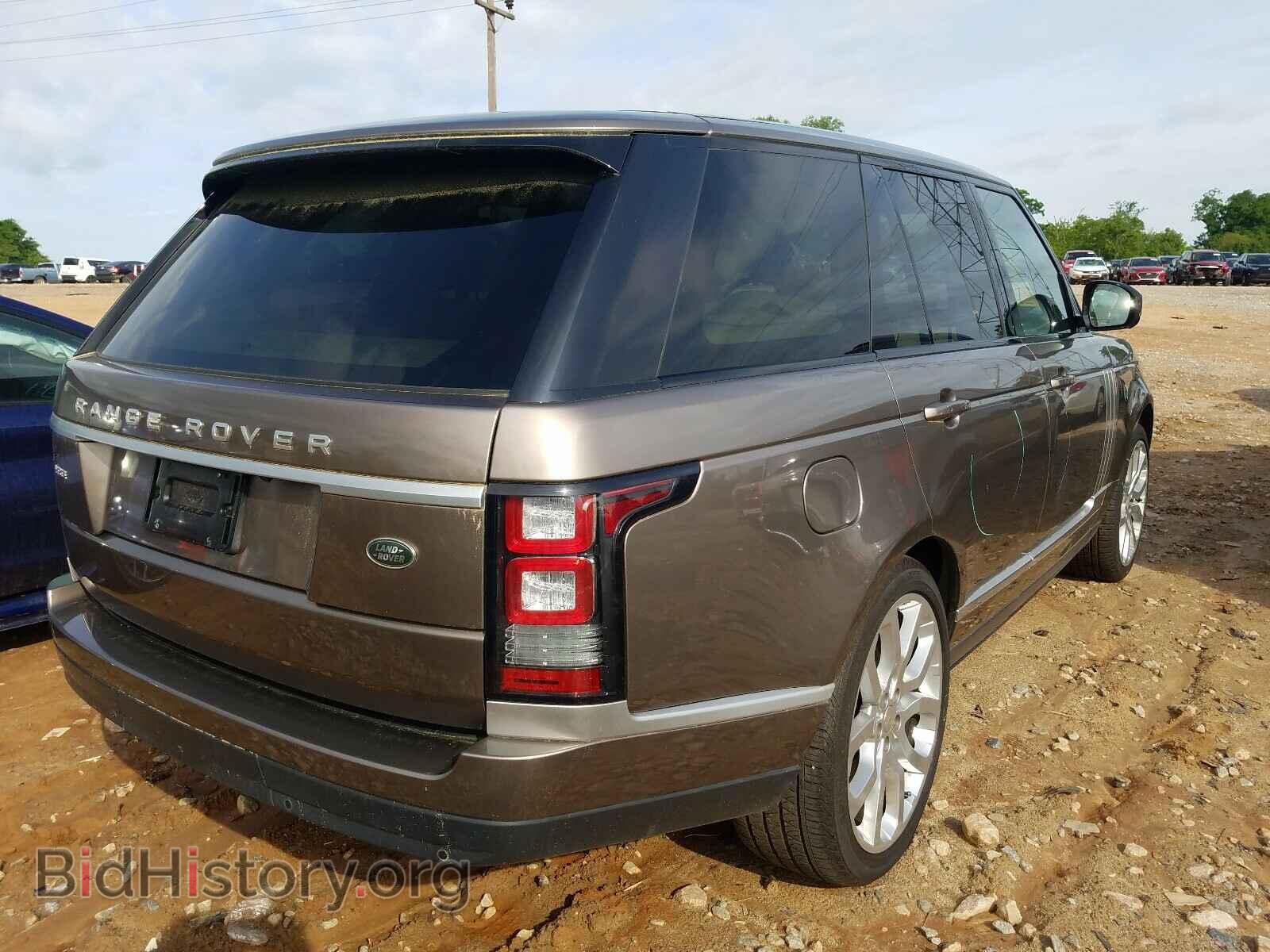 2015 LAND ROVER RANGEROVER - VIN: SALGS2VFXFA211607 - Фото 4