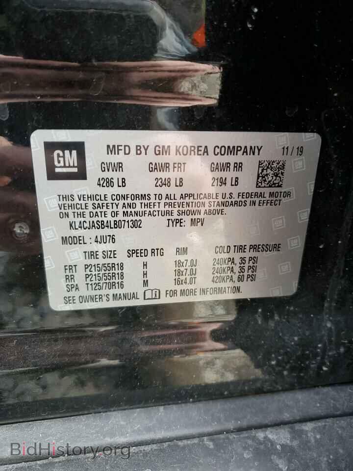 2020 BUICK ENCORE - VIN: KL4CJASB4LB071302 - Photo 13