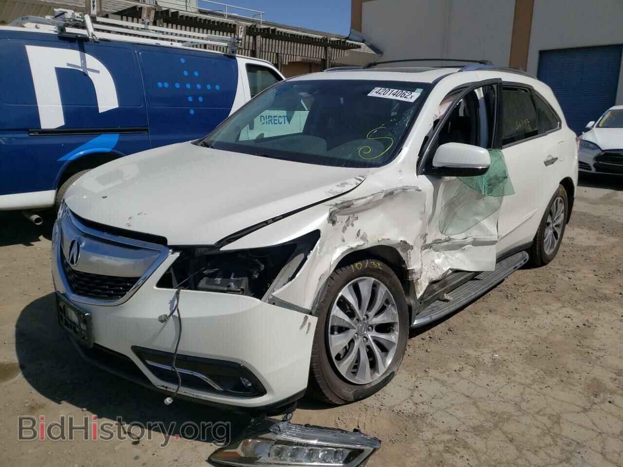 2014 ACURA MDX - VIN: 5FRYD4H6XEB006516 - Фото 2