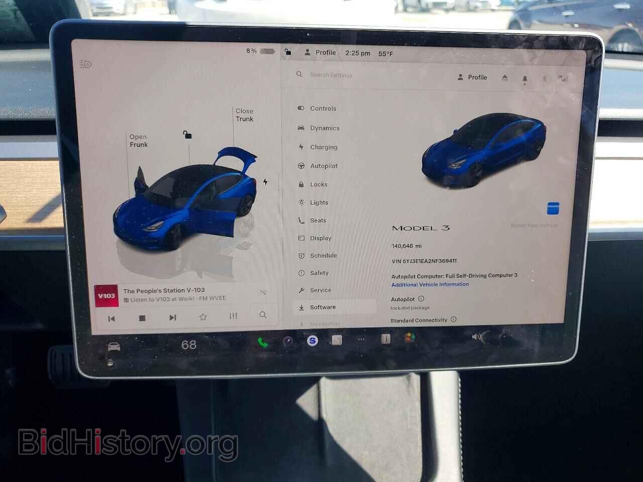 2022 TESLA MODEL 3 - VIN: 5YJ3E1EA2NF369411 - Photo 9