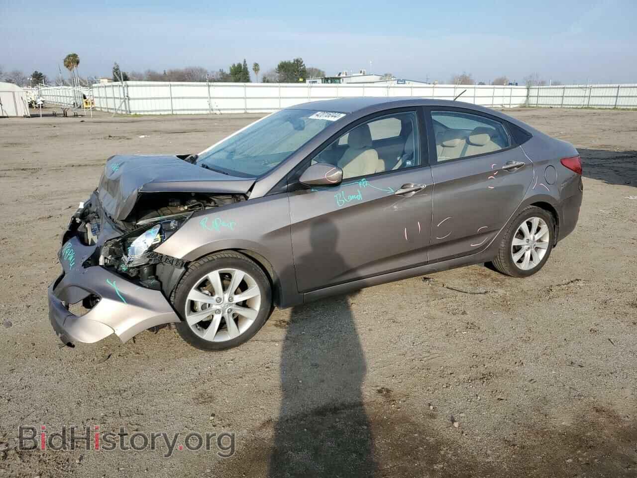 Фотография KMHCU4AE0DU581562 - HYUNDAI ACCENT 2013