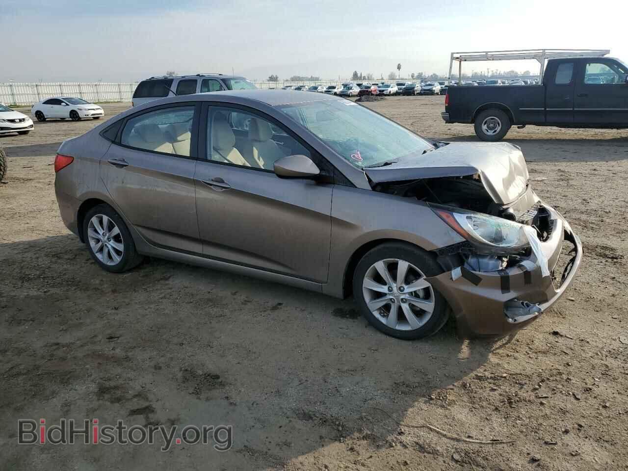 2013 HYUNDAI ACCENT - VIN: KMHCU4AE0DU581562 - Фото 4