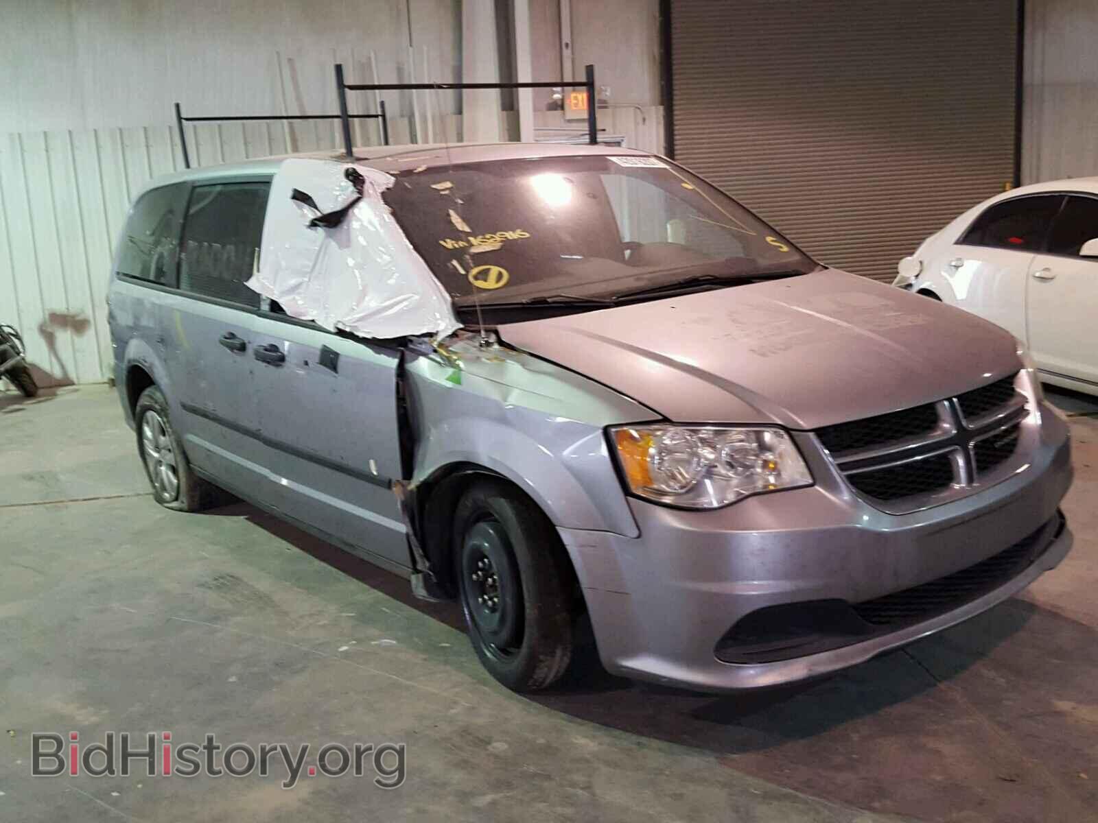 Фотография 2C4RDGBG5GR162916 - DODGE CARAVAN 2016