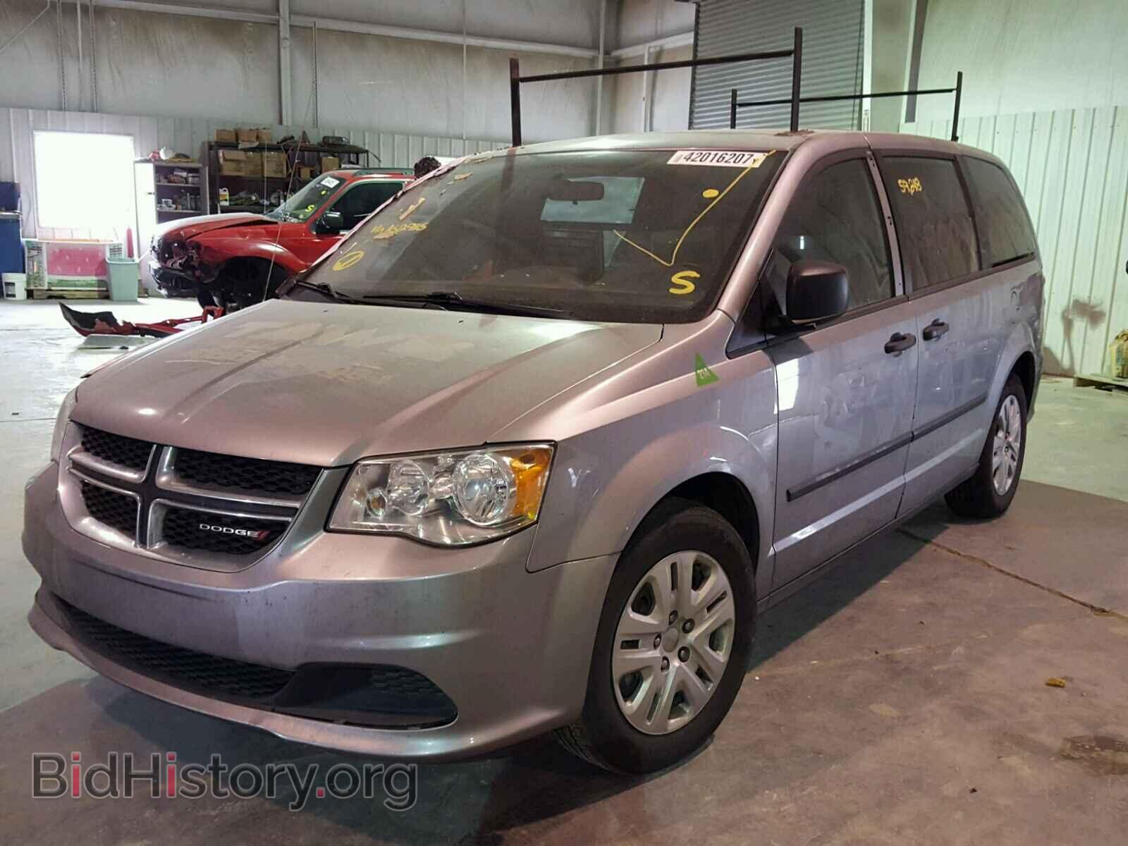 2016 DODGE CARAVAN - VIN: 2C4RDGBG5GR162916 - Фото 2