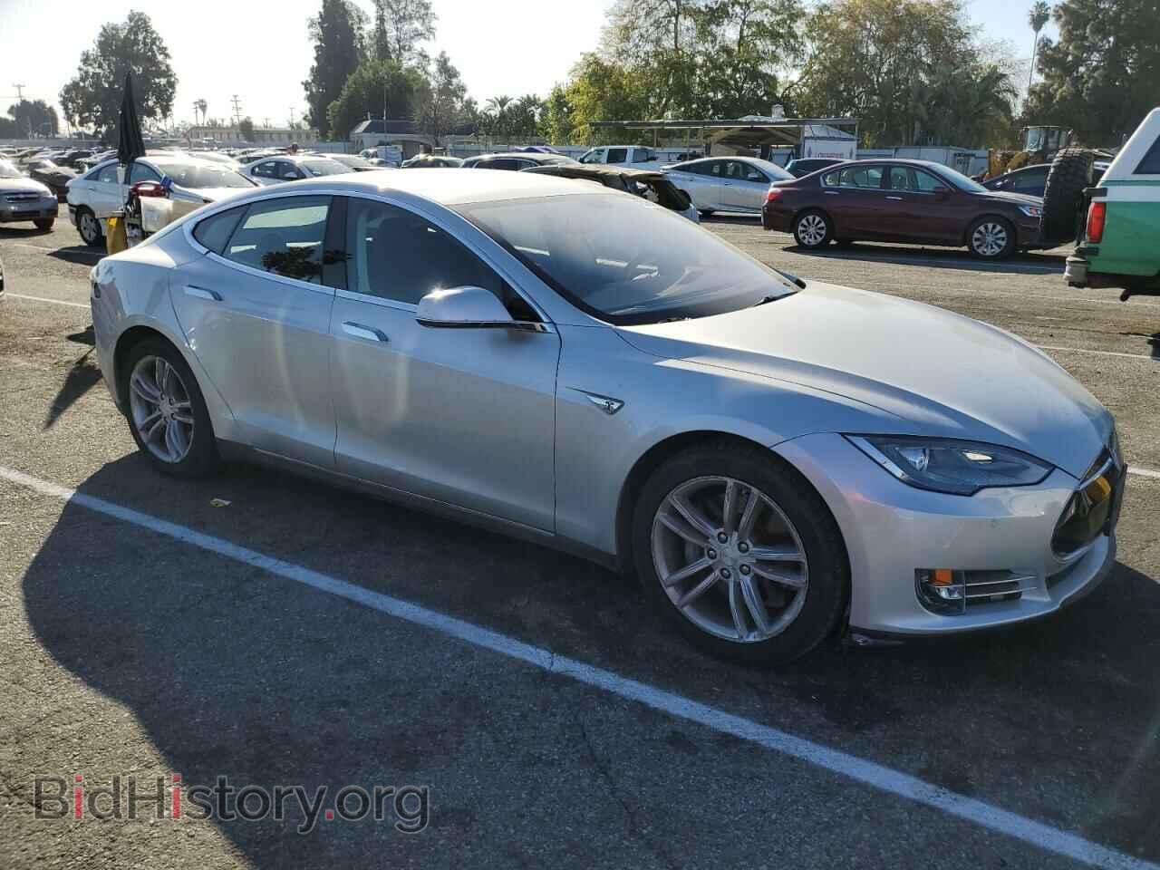 2014 TESLA MODEL S - VIN: 5YJSA1H10EFP36499 - Фото 4