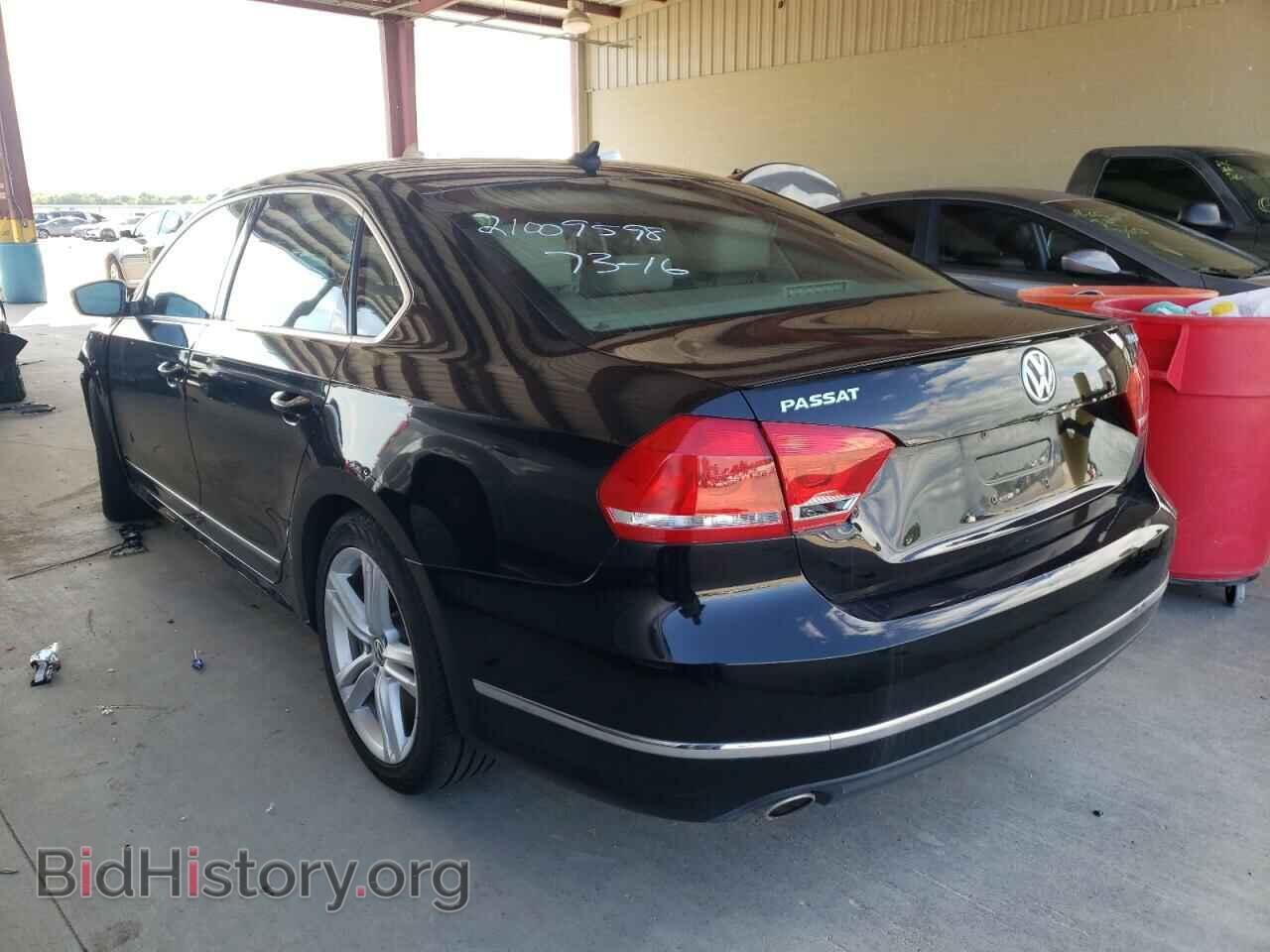 2013 VOLKSWAGEN PASSAT - VIN: 1VWCN7A30DC110340 - Фото 3