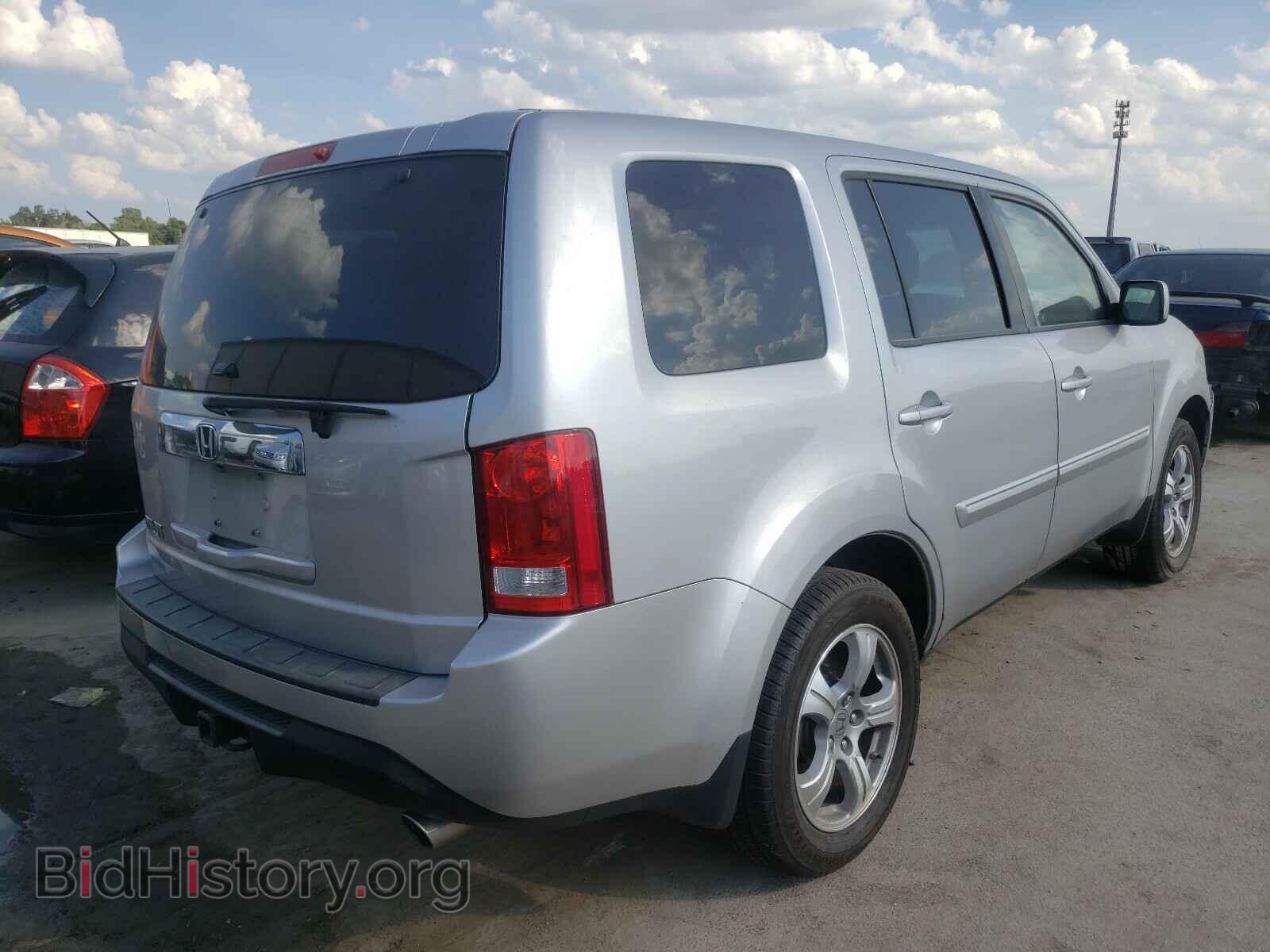 2012 HONDA PILOT - VIN: 5FNYF3H59CB021020 - Фото 4