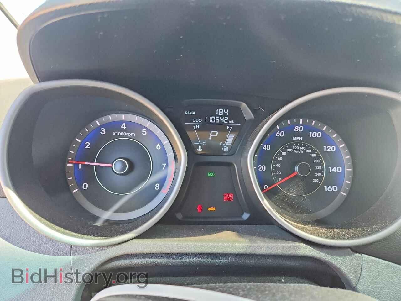 2012 HYUNDAI ELANTRA - VIN: KMHDH4AE8CU428113 - Фото 9