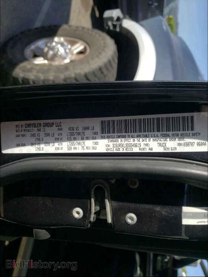 2013 RAM 2500 (VIN 3C6UR5KL9DG549619) — photo 10 of 10