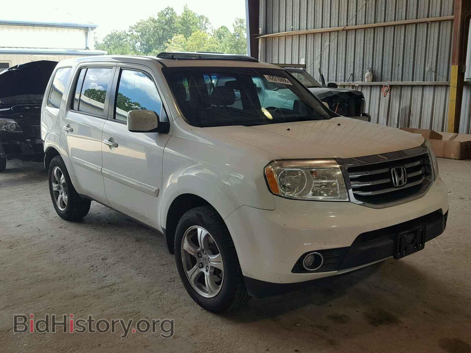 Фотография 5FNYF3H58CB031814 - HONDA PILOT 2012