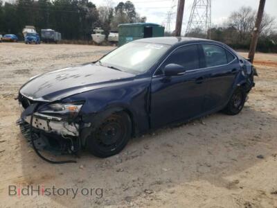 2015 Lexus IS IS 250, синий — VIN JTHBF1D22F5071946, Copart