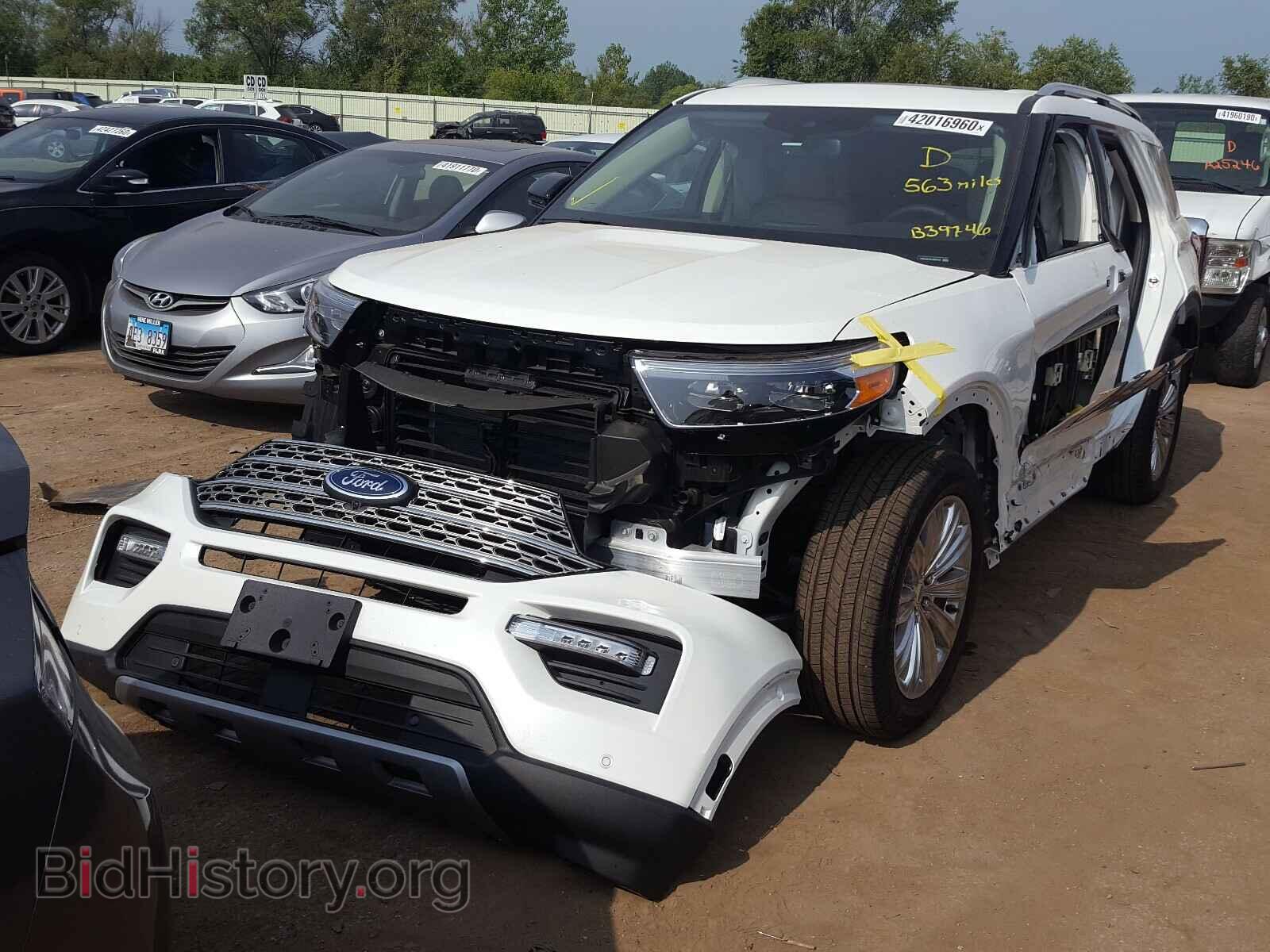 2020 FORD EXPLORER - VIN: 1FMSK8FH2LGB39746 - Фото 2