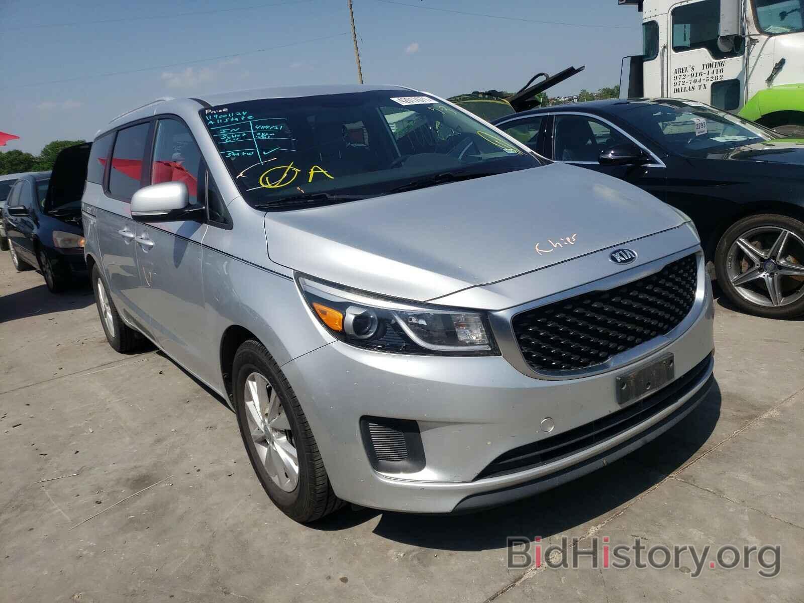 Фотография KNDMB5C1XF6041092 - KIA SEDONA 2015