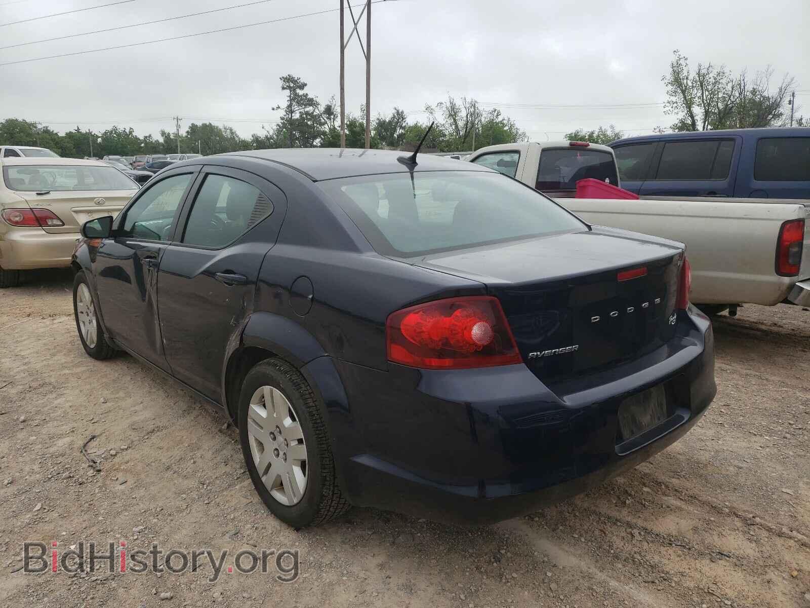 2014 DODGE AVENGER - VIN: 1C3CDZAB5EN144079 - Фото 3
