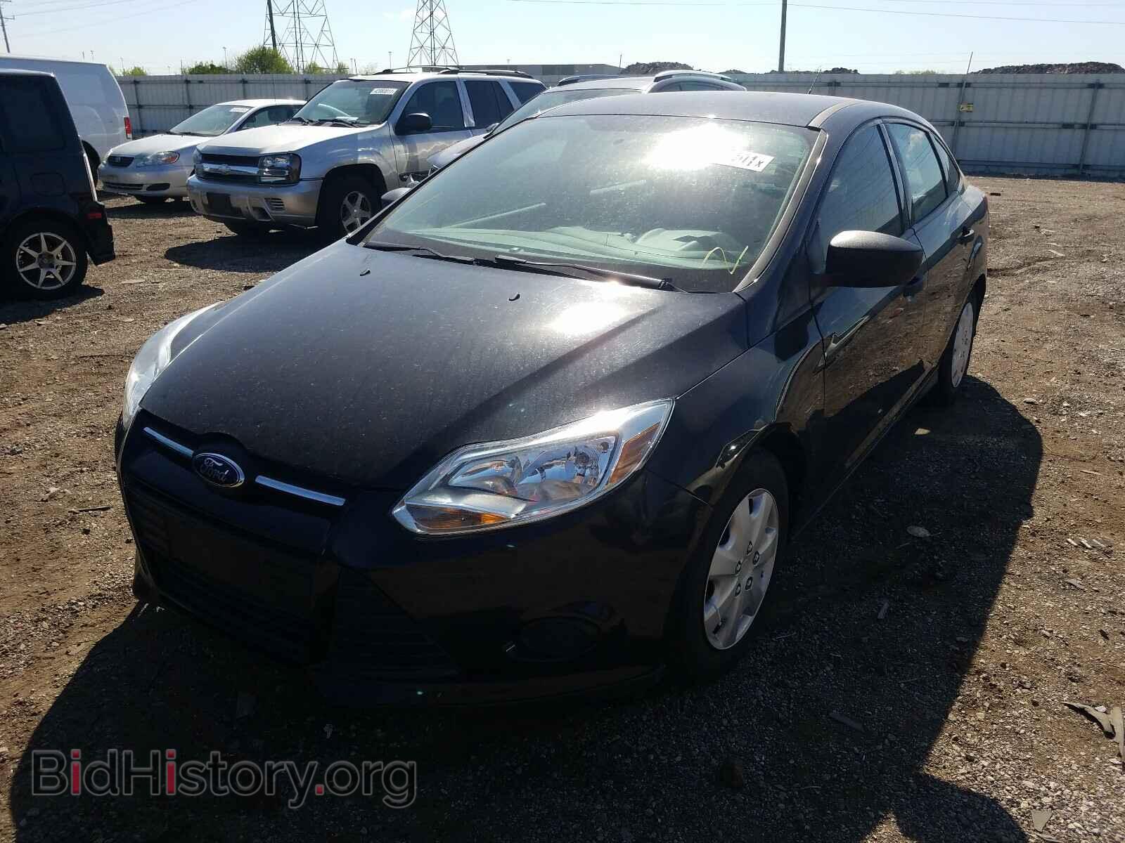 2014 FORD FOCUS - VIN: 1FADP3E21EL184367 - Фото 2