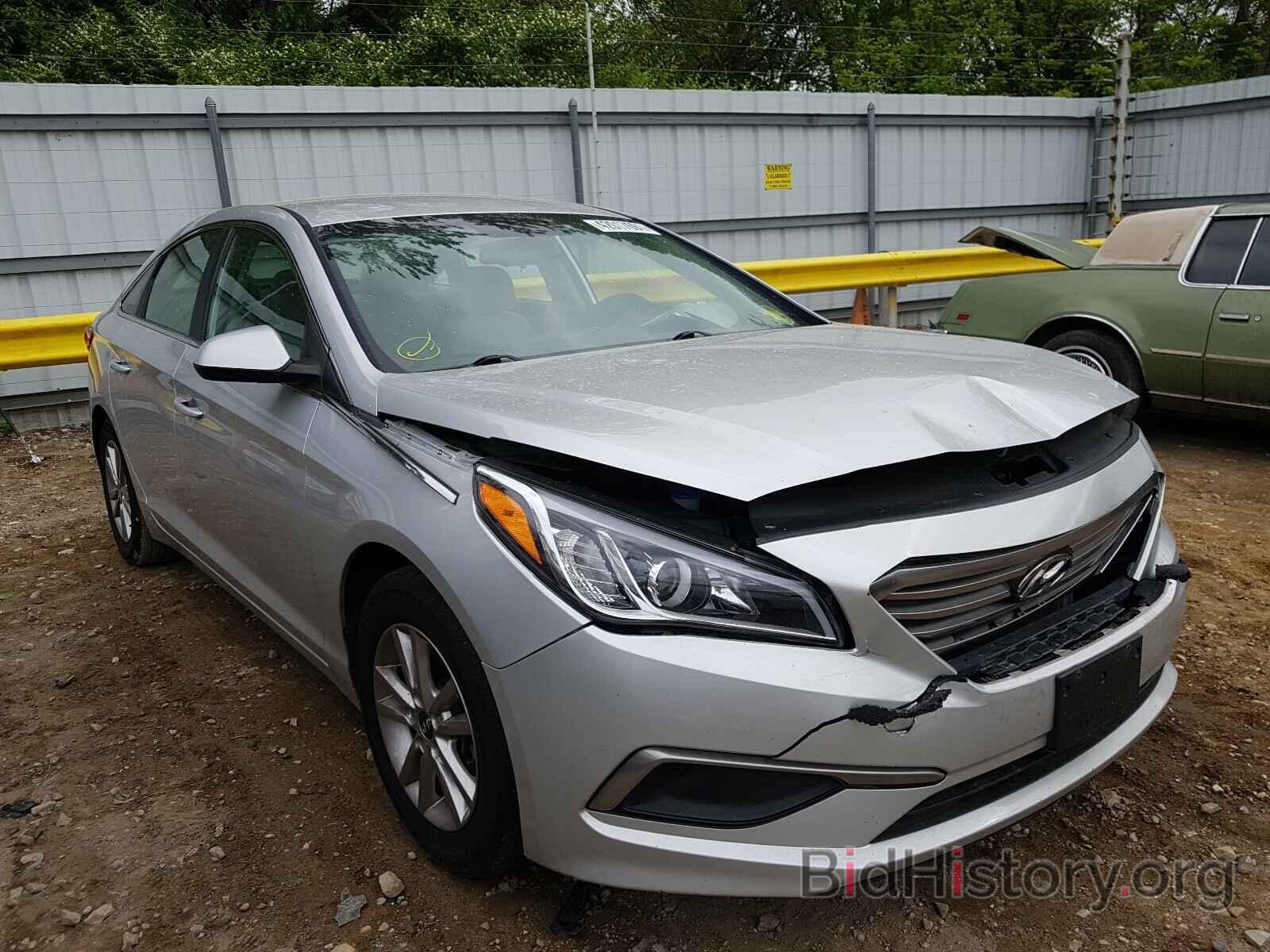 Фотография 5NPE24AF2GH376710 - HYUNDAI SONATA 2016