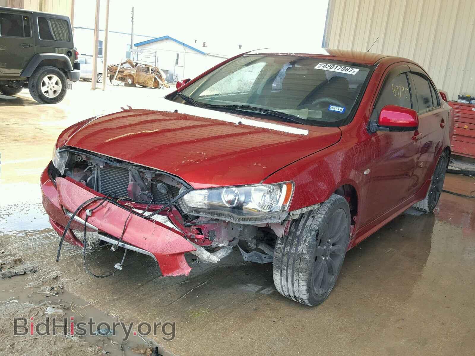 2009 MITSUBISHI LANCER - VIN: JA3AU86W59U032000 - Фото 2