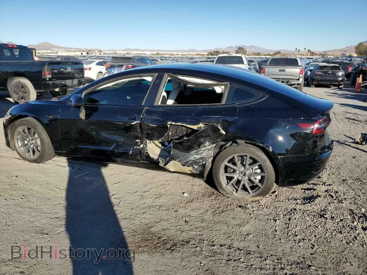 2022 TESLA MODEL 3 - VIN: 5YJ3E1EBXNF119214 - Фото 2