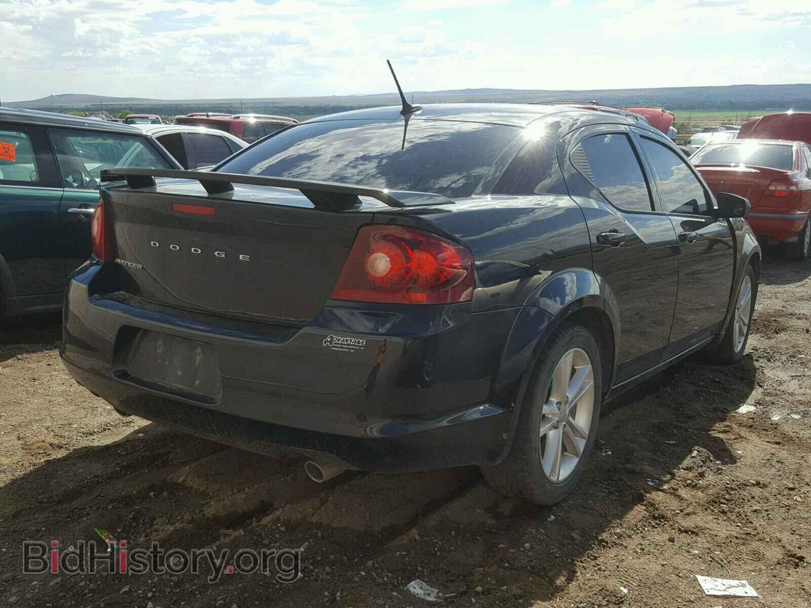 2013 DODGE AVENGER - VIN: 1C3CDZAG0DN631068 - Фото 4