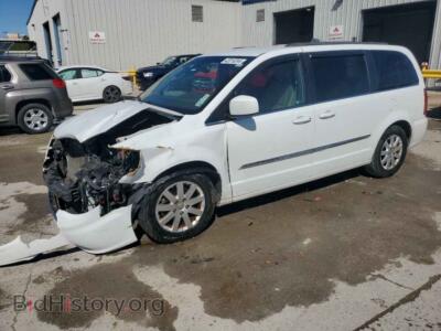 2016 Chrysler MINIVAN Touring, white — VIN 2C4RC1BG3GR156029, Copart