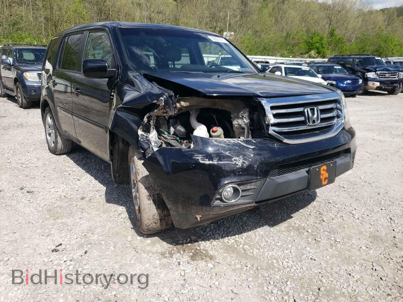 Photo 5FNYF4H58CB030409 - HONDA PILOT 2012