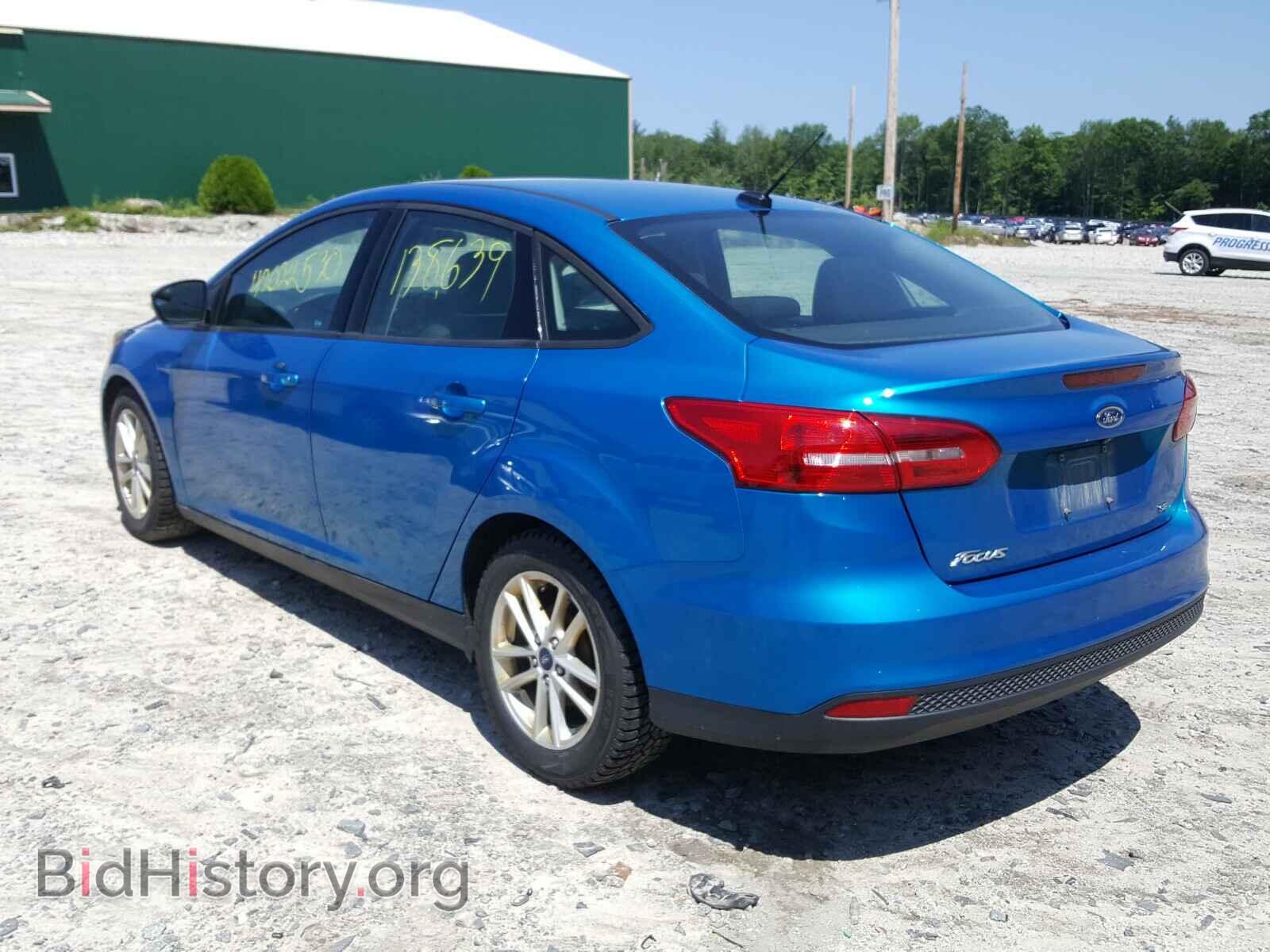 2016 FORD FOCUS - VIN: 1FADP3F29GL296383 - Фото 3