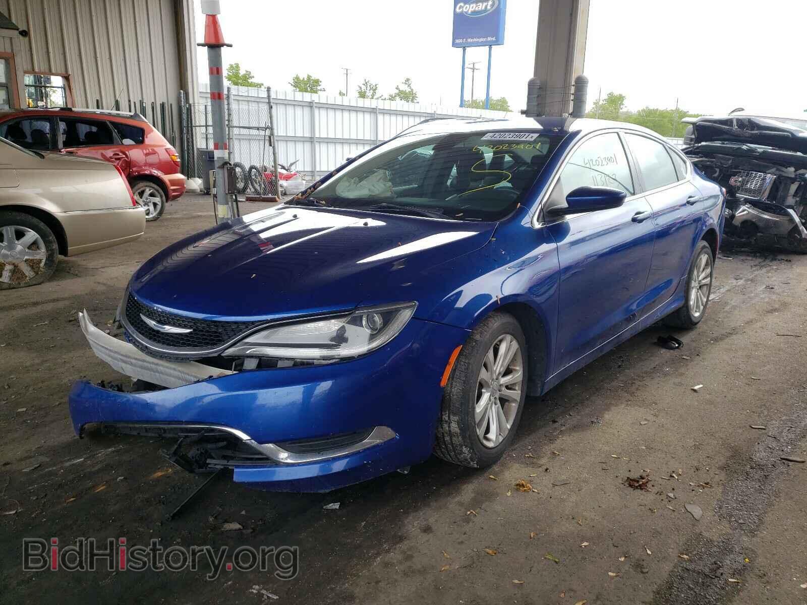 2015 CHRYSLER 200 - VIN: 1C3CCCAB2FN633279 - Фото 2