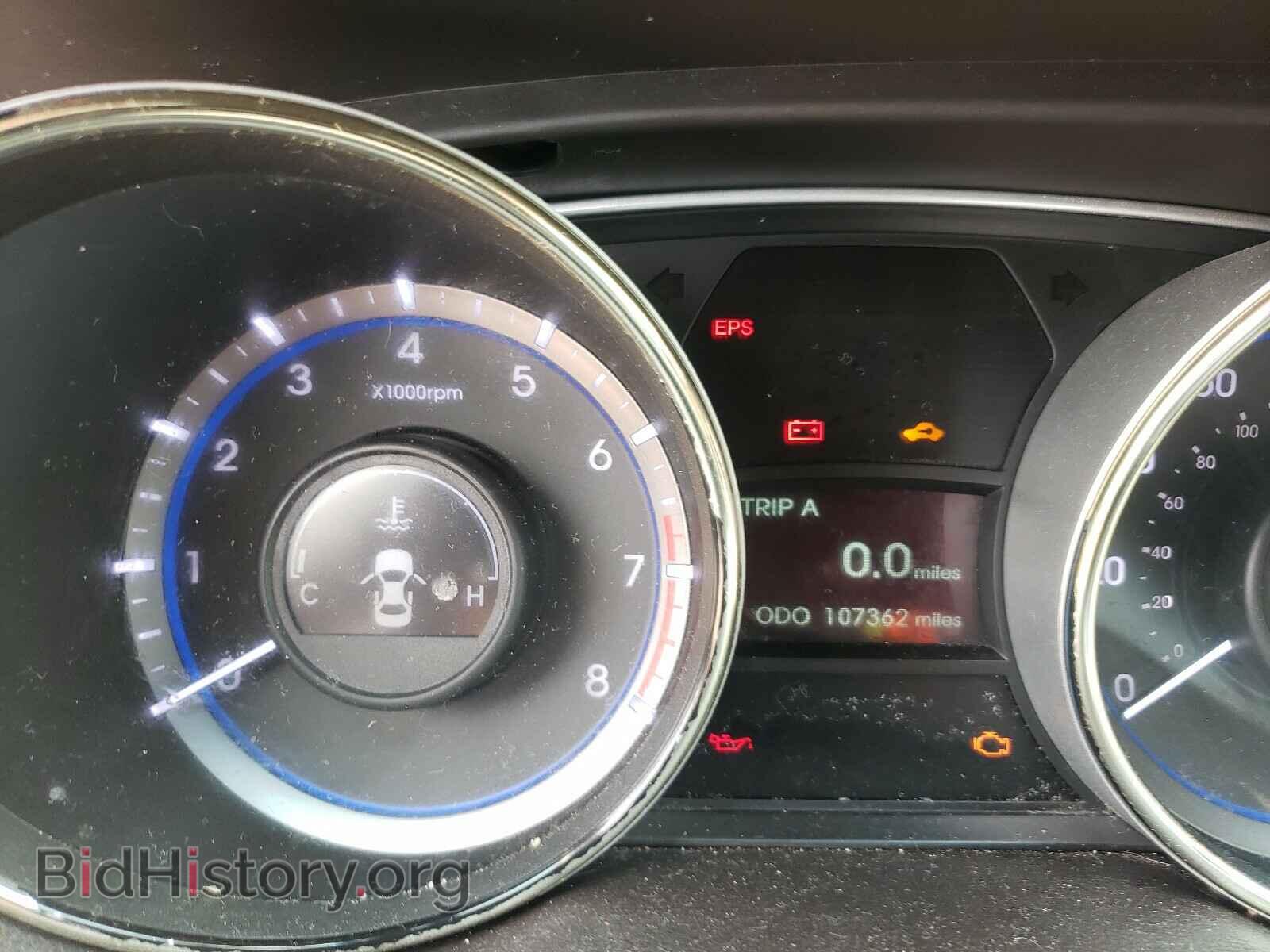 2013 HYUNDAI SONATA - VIN: 5NPEC4AC6DH628599 - Фото 8