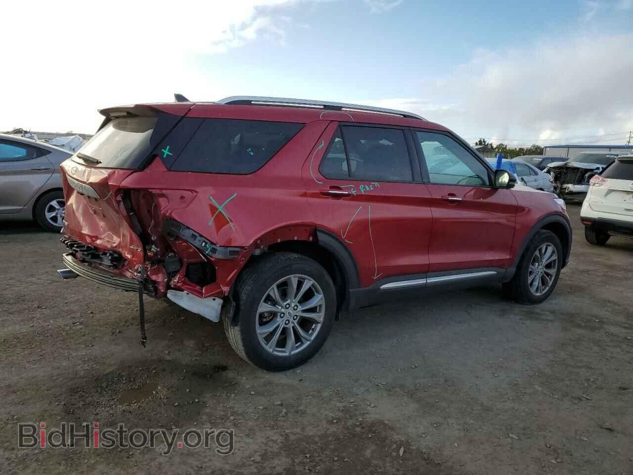 2021 FORD EXPLORER - VIN: 1FMSK8FH1MGB22096 - Photo 3