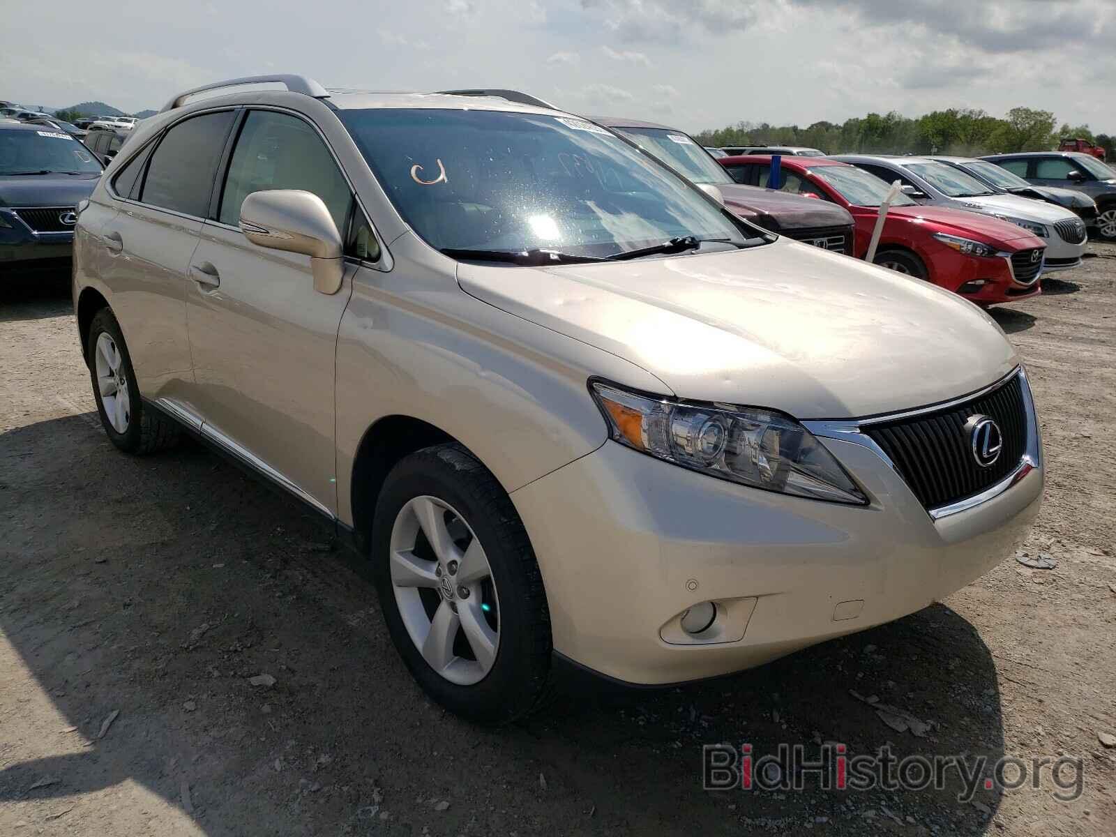 Фотография 2T2BK1BA7CC127820 - LEXUS RX350 2012