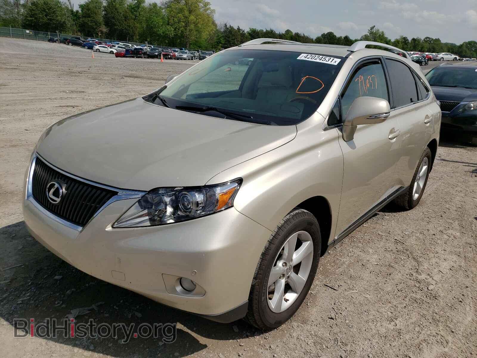 2012 LEXUS RX350 - VIN: 2T2BK1BA7CC127820 - Фото 2